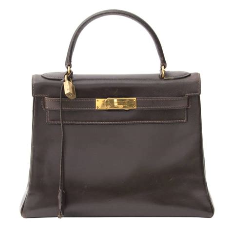 hermes dark brown gabardine shirt womens vintage|Hermes handbags for women.